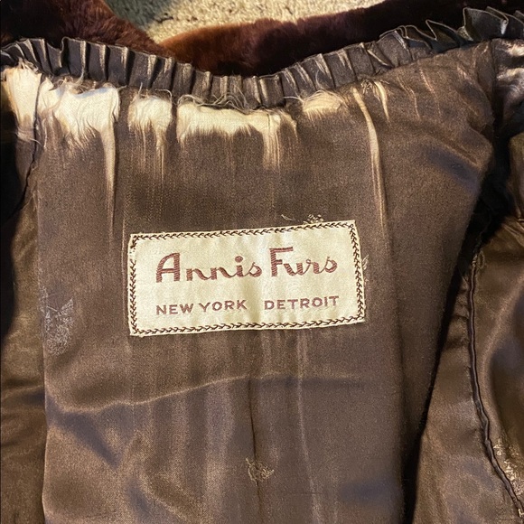 Luxurious Brown Faux Fur Coat by Annis Furs - Picture 6 of 8